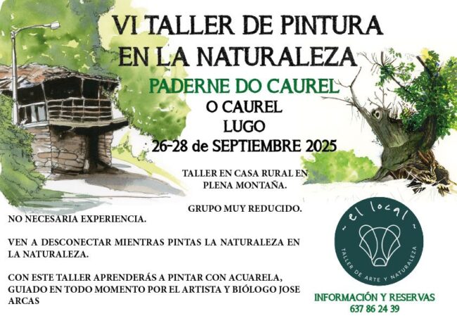 6º TALLER DE PINTURA DE NATURALEZA